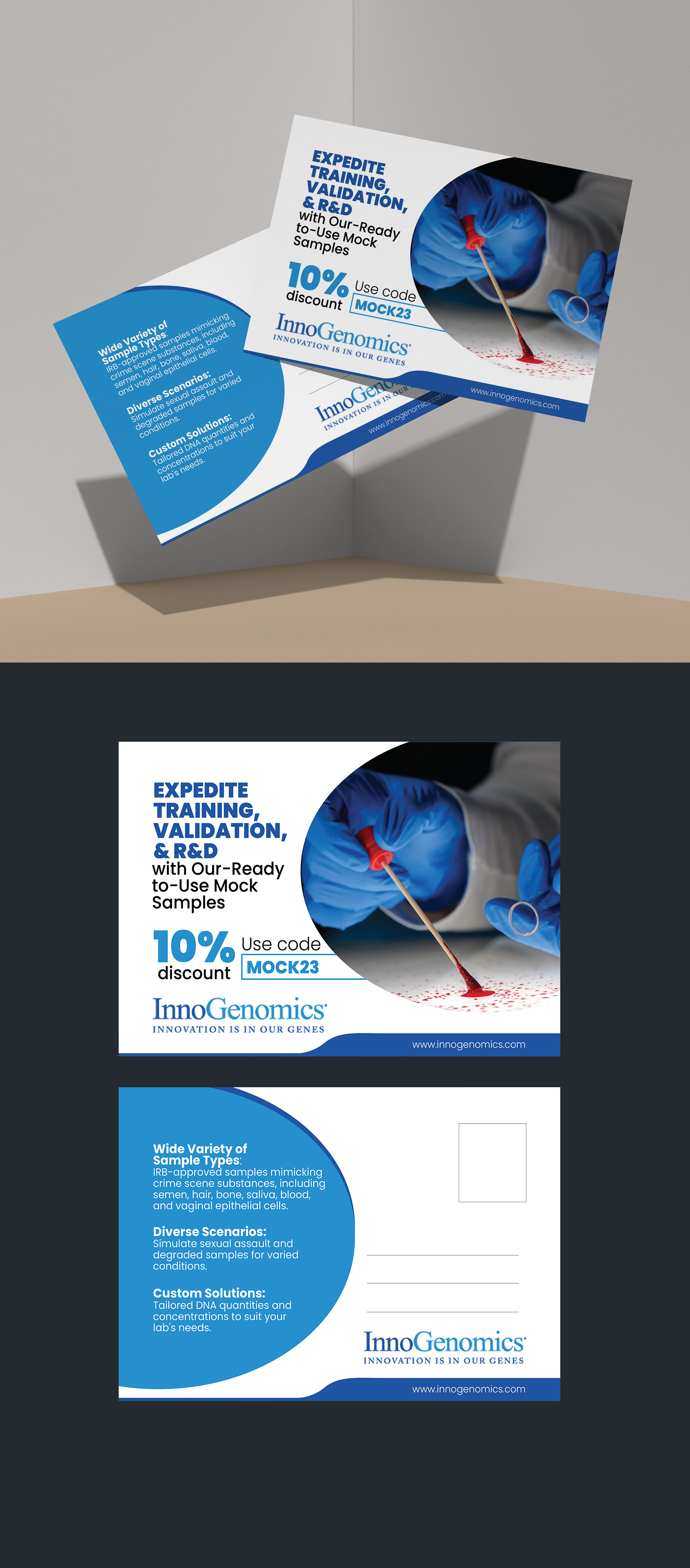 Postcard Design by Hitbar for this project | Design #30469733