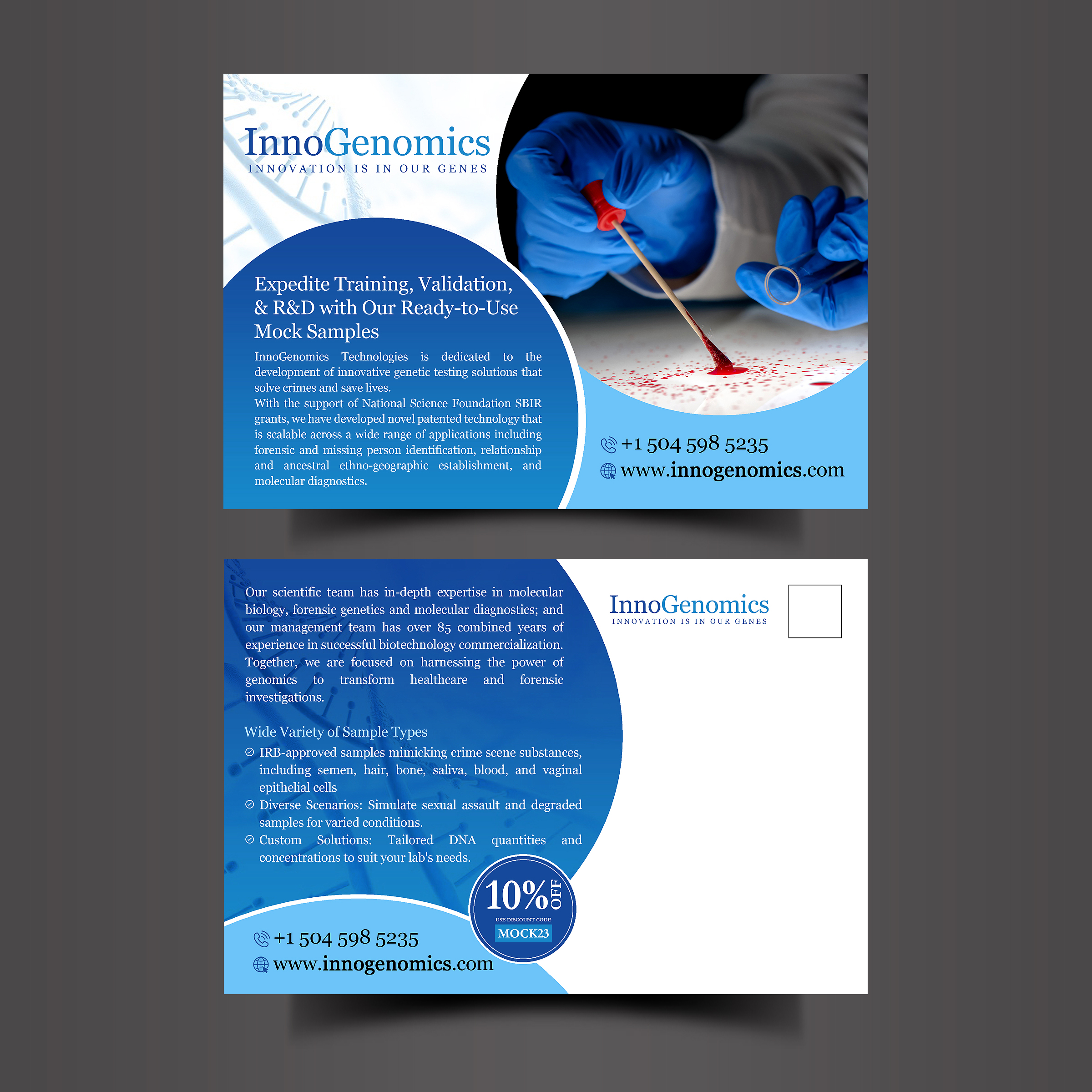 Postcard Design by Designers Hub for this project | Design #30480181