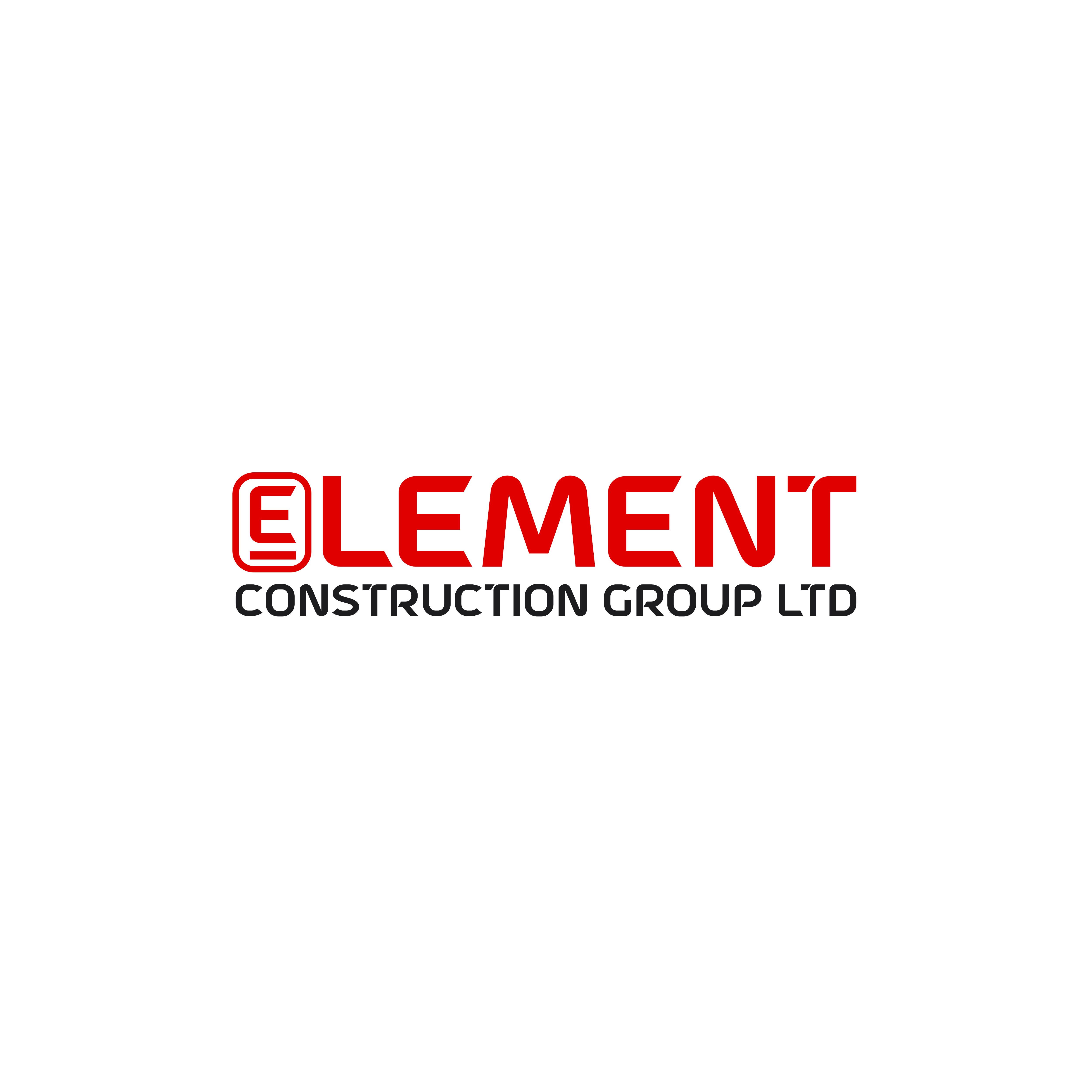 Logo Design by AnninWonderland for Element Construction Group Ltd | Design #30490149