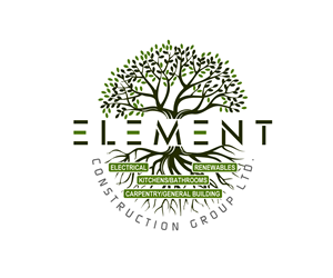 Logo Design by Paint-Tools for Element Construction Group Ltd | Design: #30479457