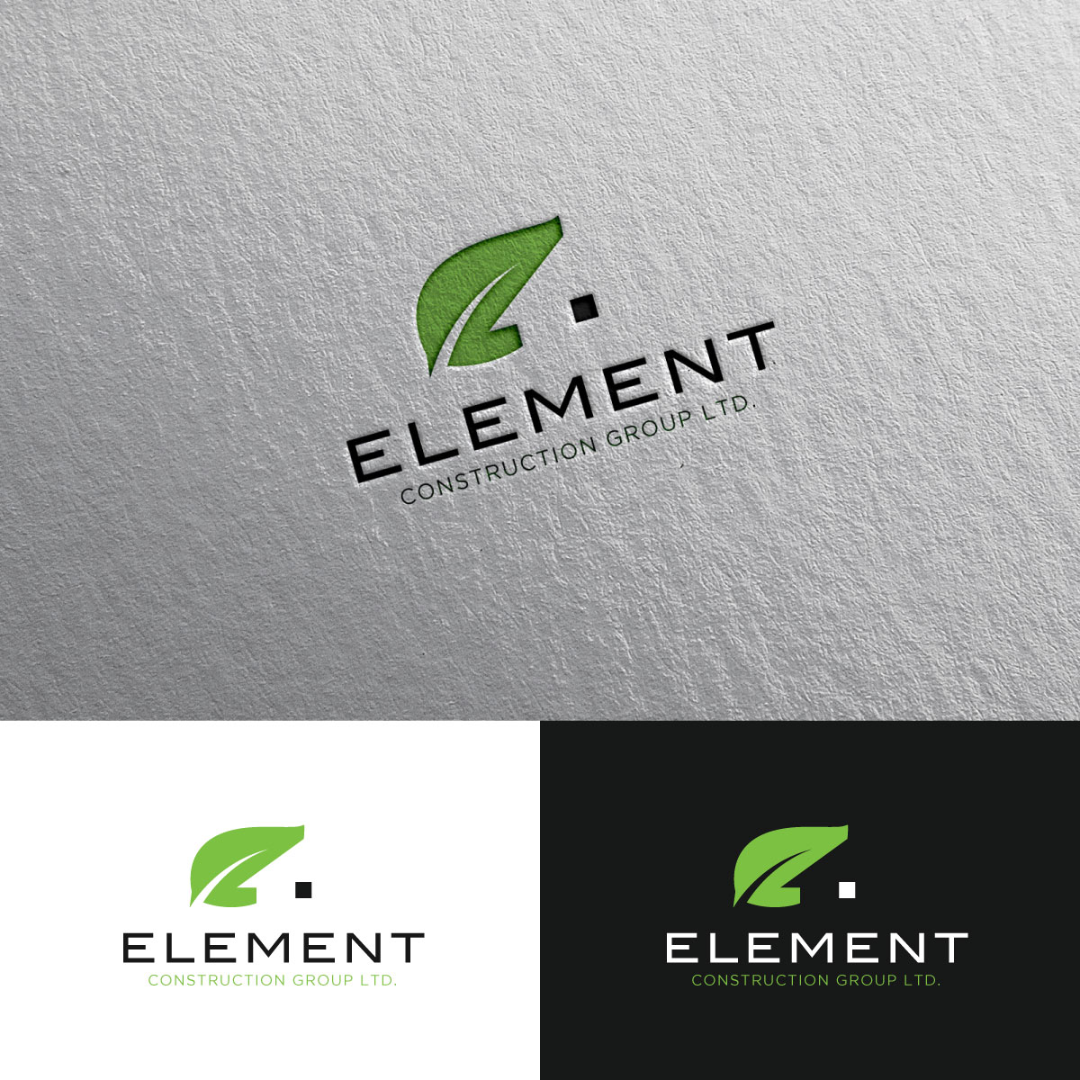 Logo Design by chris Ray for Element Construction Group Ltd | Design #30474159