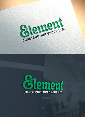 Logo Design by RaKu 2 for Element Construction Group Ltd | Design: #30510787
