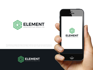Logo Design by COLOUR CREATIVE for Element Construction Group Ltd | Design: #30502097