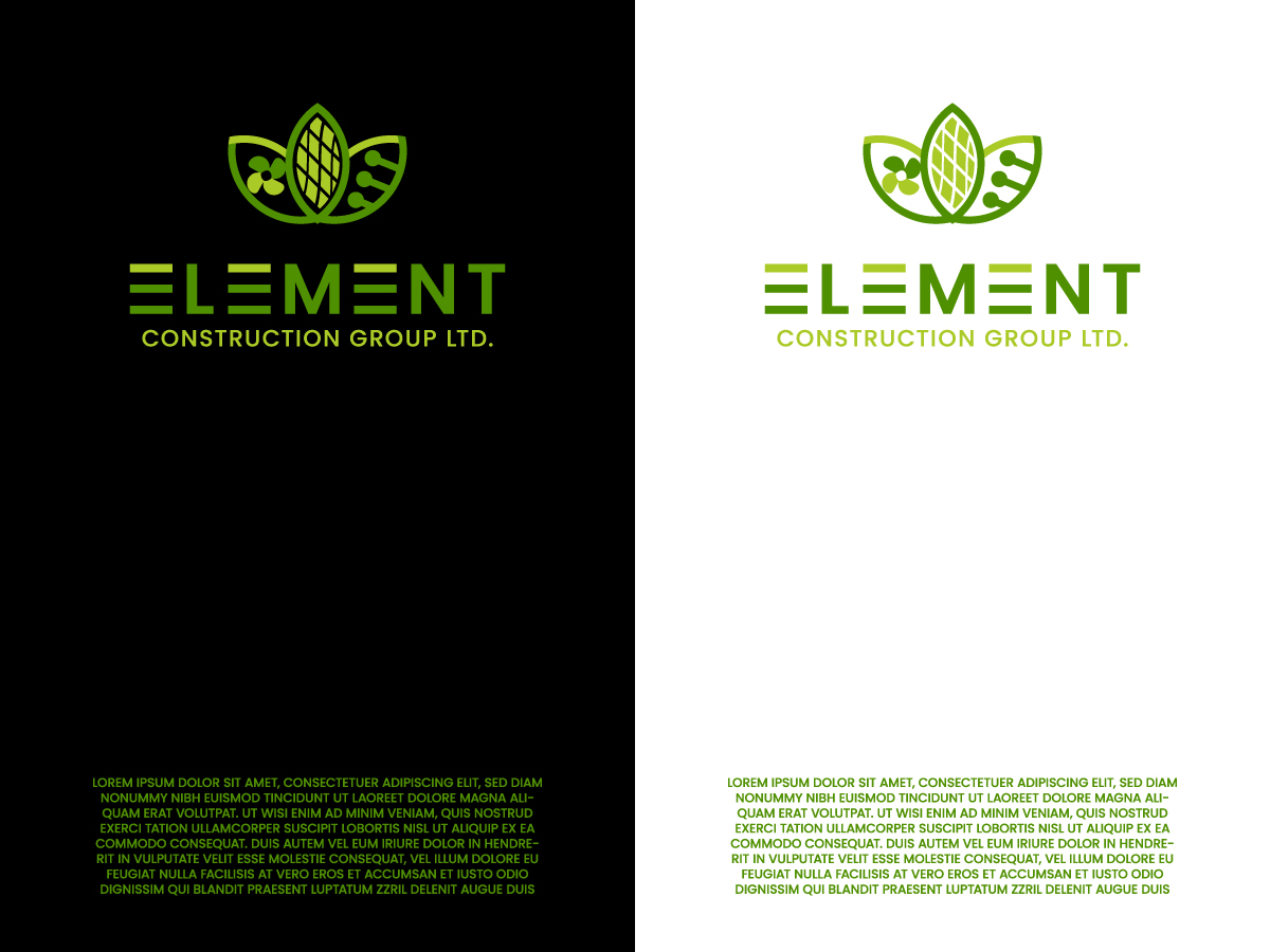 Logo-Design von CG Logo für Element Construction Group Ltd | Design #30510556