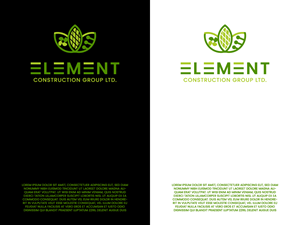 Design de Logo par CG Logo pour Element Construction Group Ltd | Design : #30510556