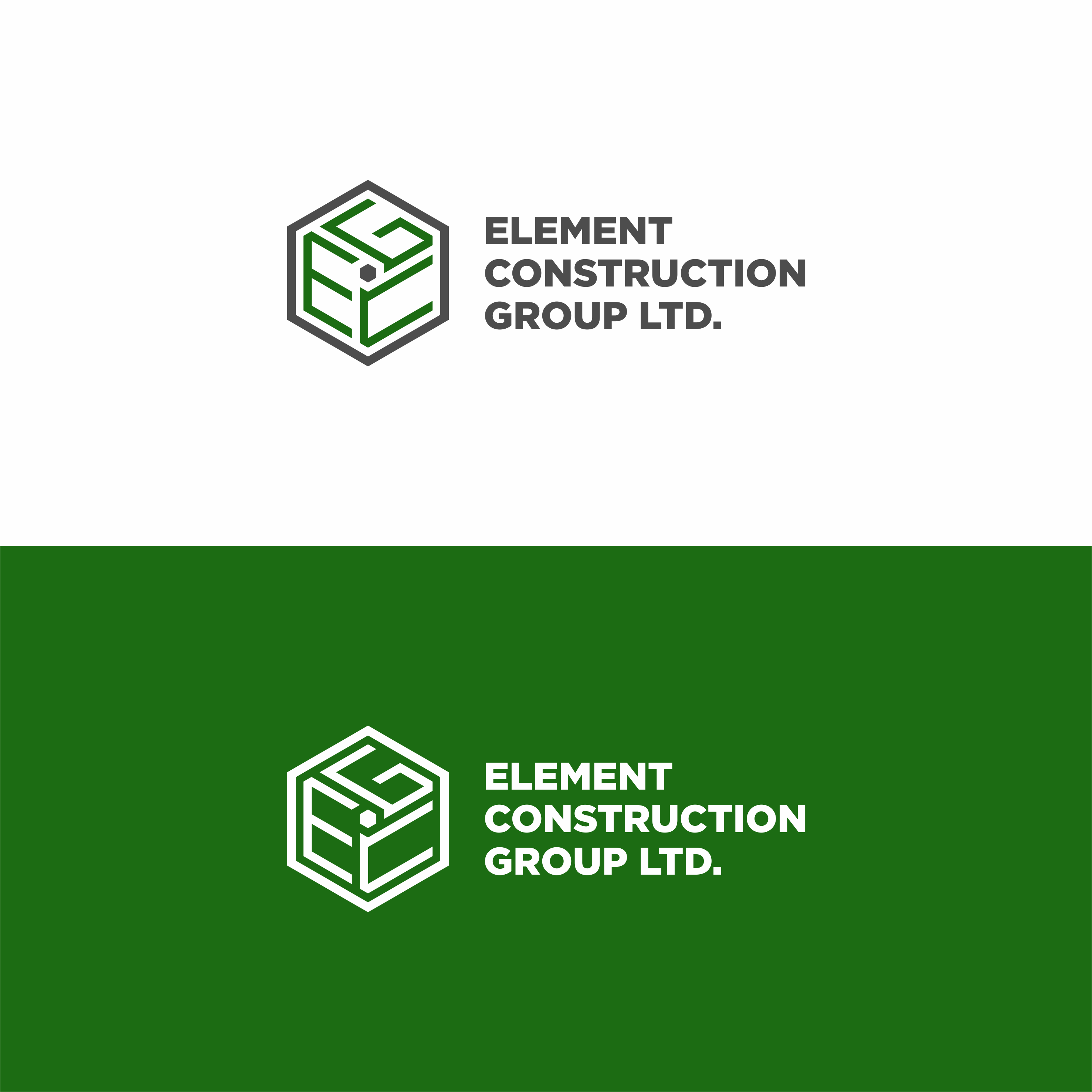 Logo Design by hidayati123 for Element Construction Group Ltd | Design #30485023