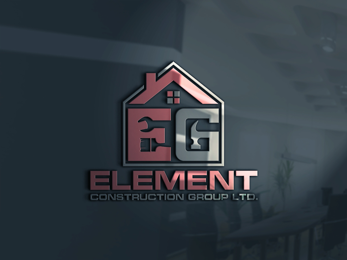Logo Design by designrakib for Element Construction Group Ltd | Design #30502243