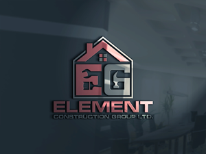 Logo Design by designrakib for Element Construction Group Ltd | Design #30502243