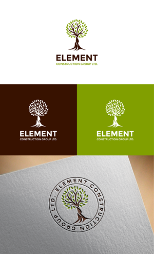Logo Design by TAQ for Element Construction Group Ltd | Design #30513437