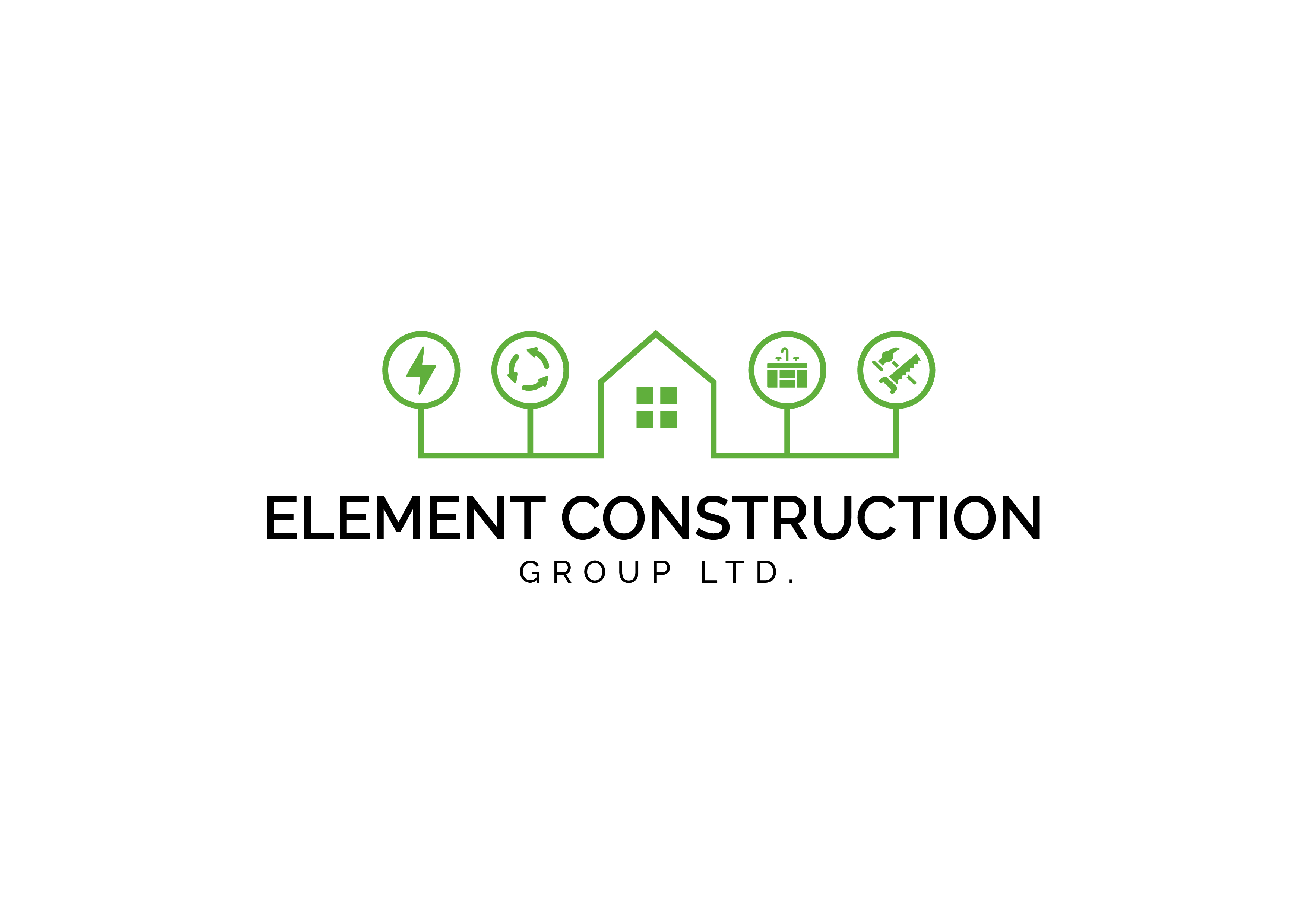 Logo Design by expertbrand for Element Construction Group Ltd | Design #30473687