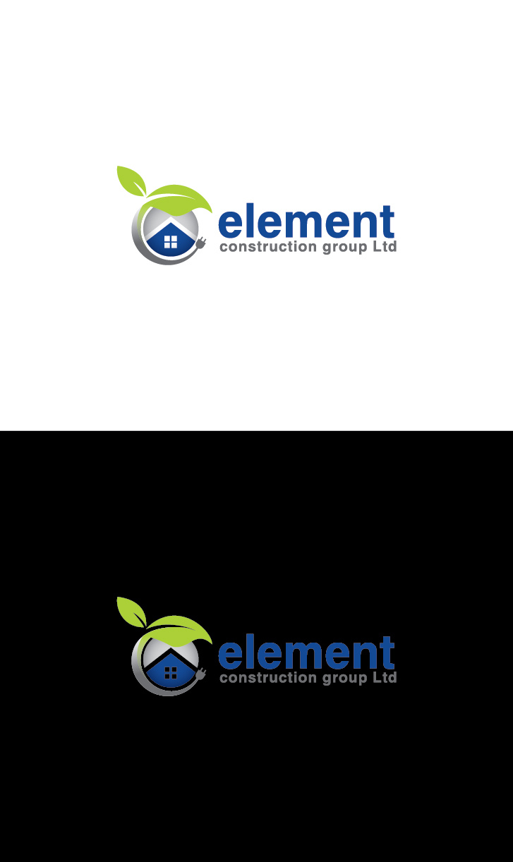 Logo Design by RuangDisain for Element Construction Group Ltd | Design #30505474