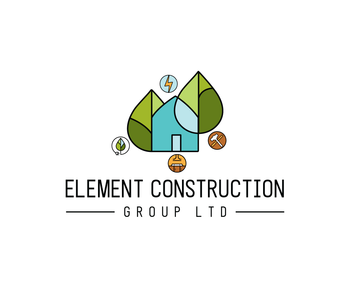 Logo Design by Ansh Design for Element Construction Group Ltd | Design #30518854
