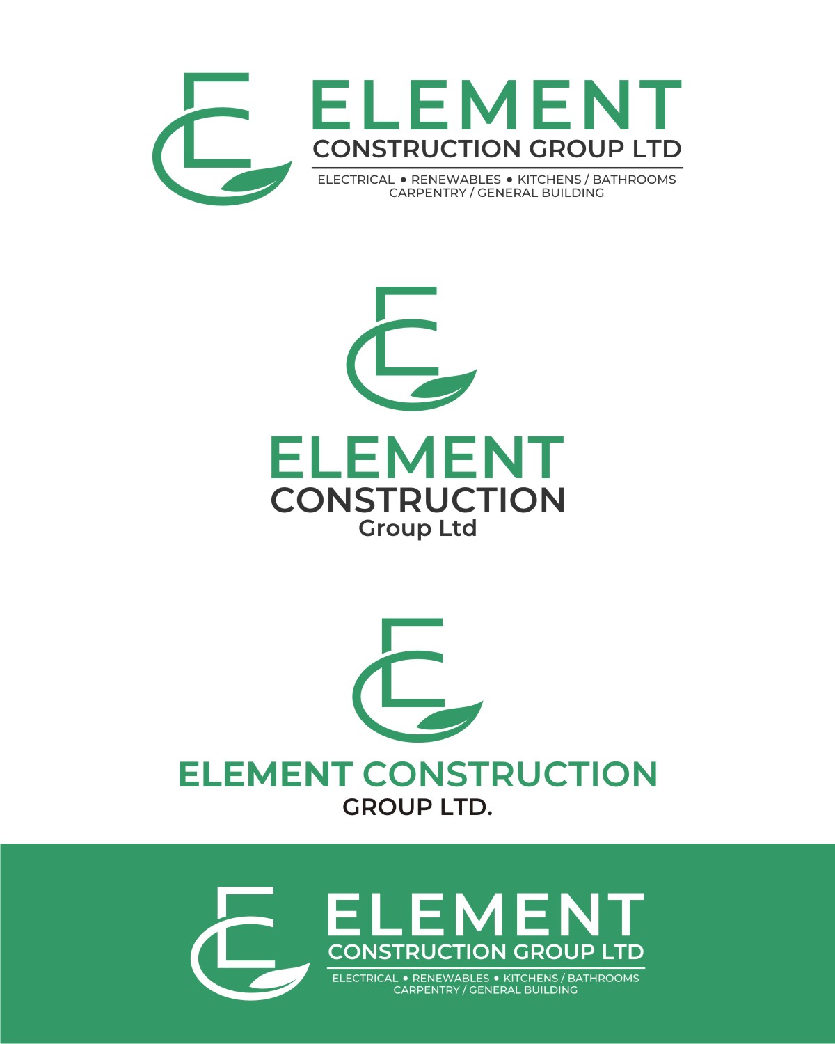 Logo Design by OrianO-70 for Element Construction Group Ltd | Design #30512717