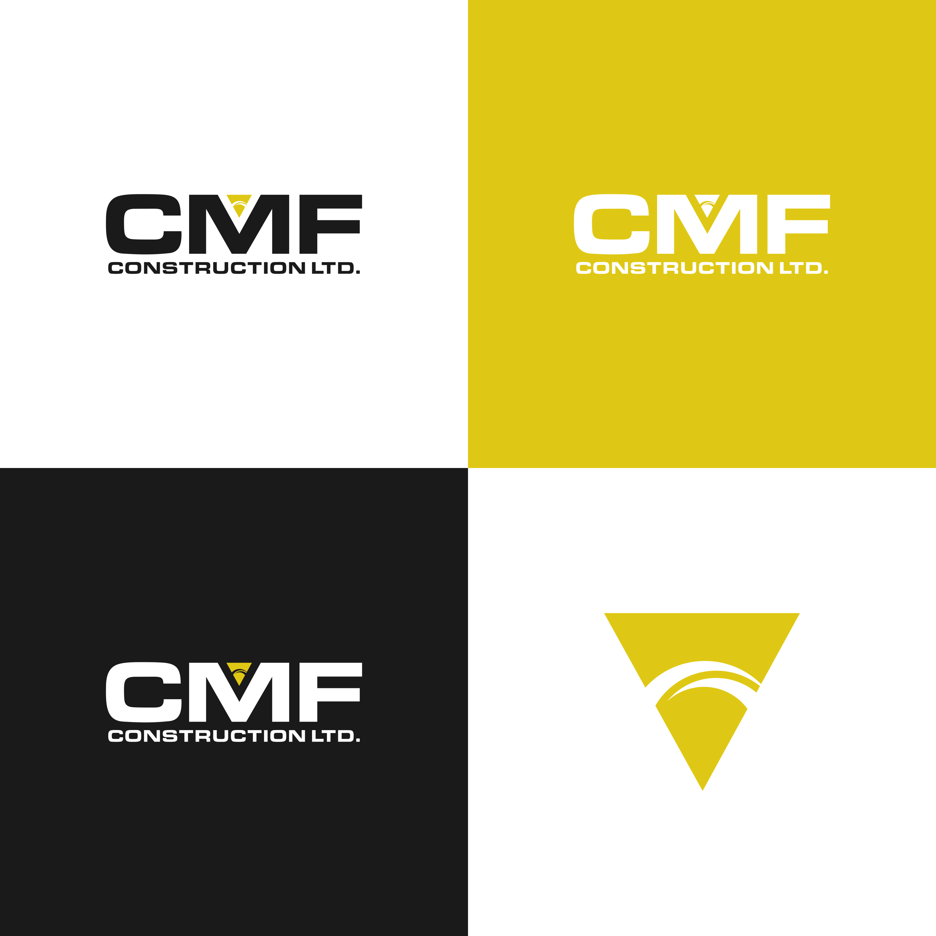 Logo Design by ge.logo for CMF Construction Ltd. | Design #32764165