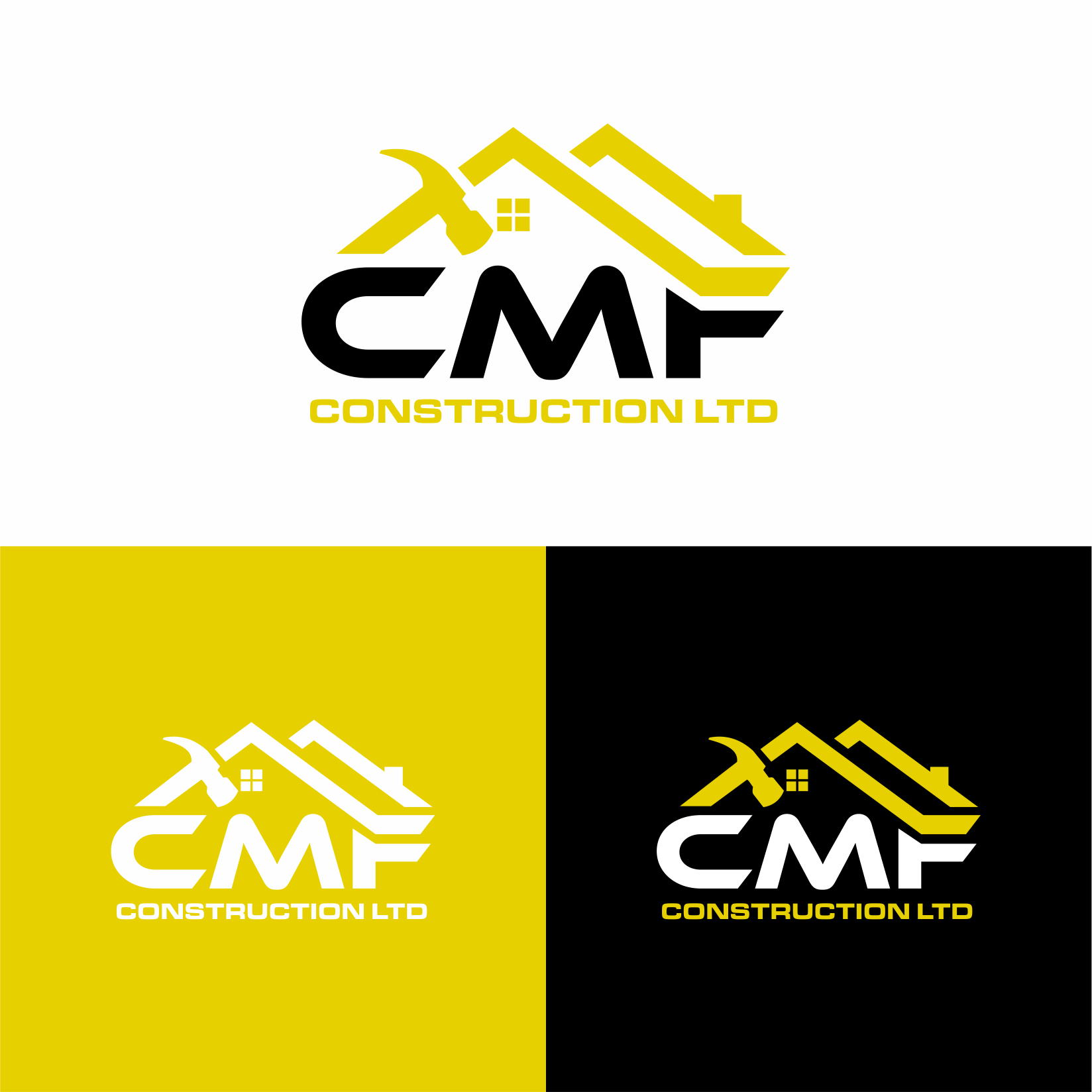 Logo Design by achil78 for CMF Construction Ltd. | Design #30480578