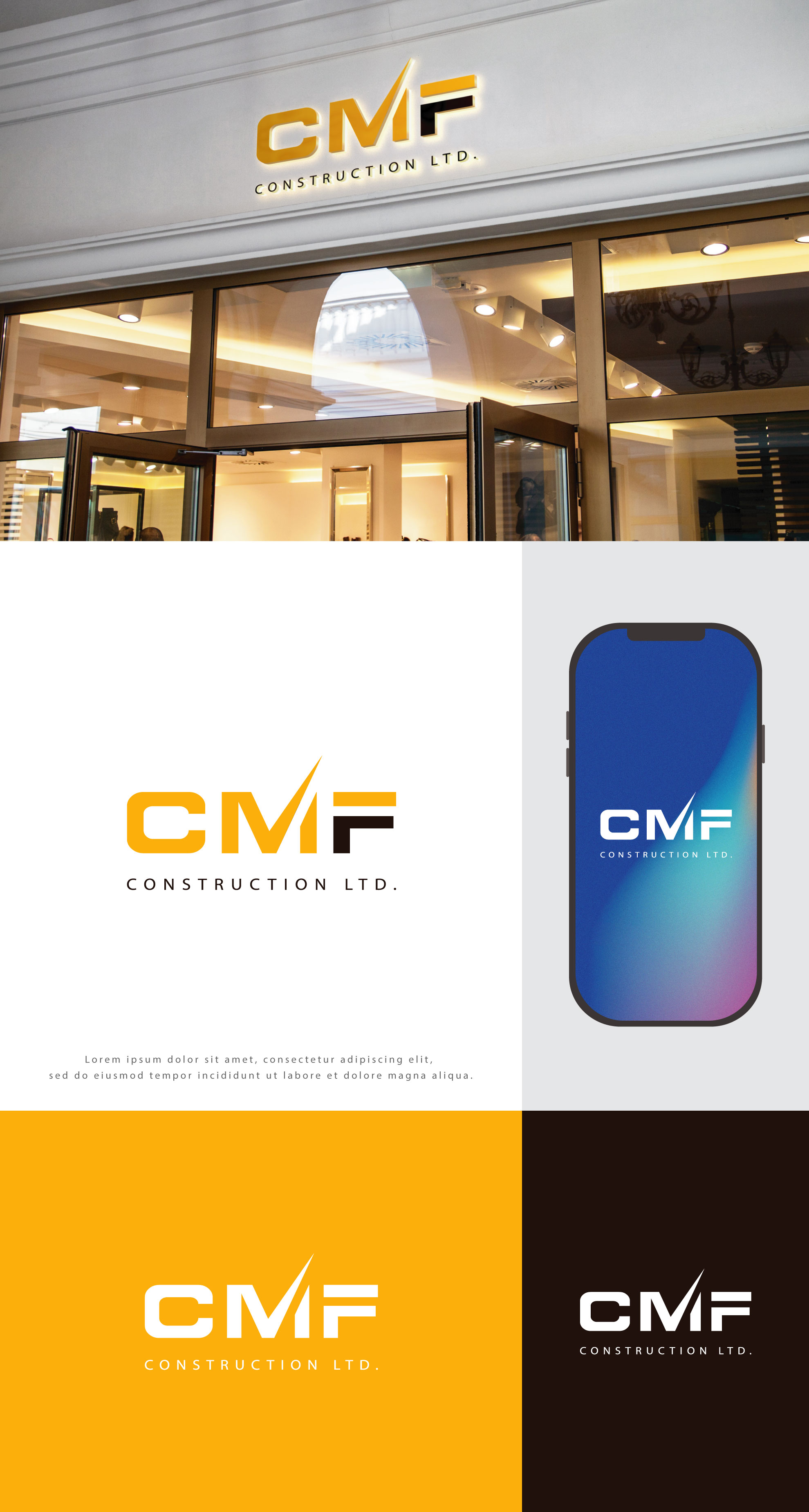Logo-Design von Mohammad_Rasel für CMF Construction Ltd. | Design #30493446