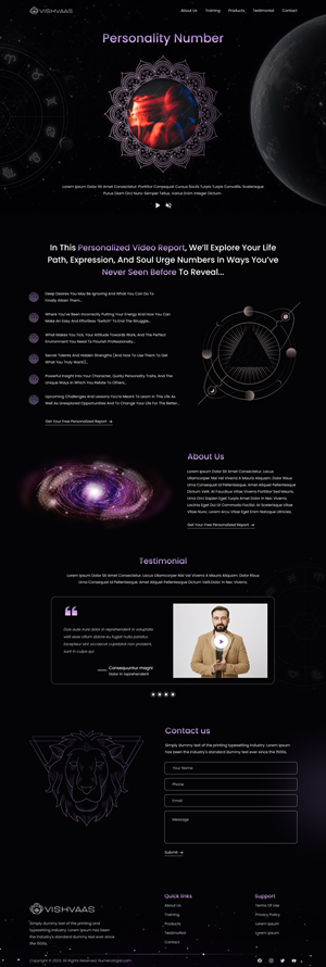 Web Design by Eppeok for this project | Design: #30519867