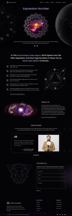 Web Design by Eppeok for this project | Design: #30519868