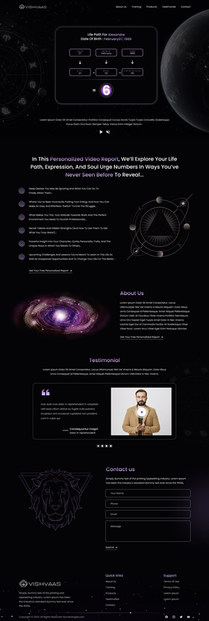 Web Design by Eppeok for this project | Design: #30519874