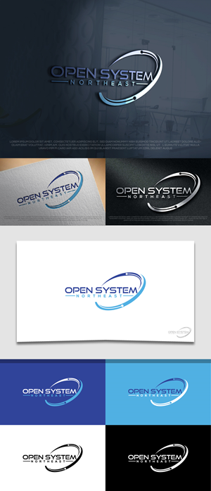 Logo Design by Ayub Zafar for Open Systems Northeast, Inc. | Design: #30490323
