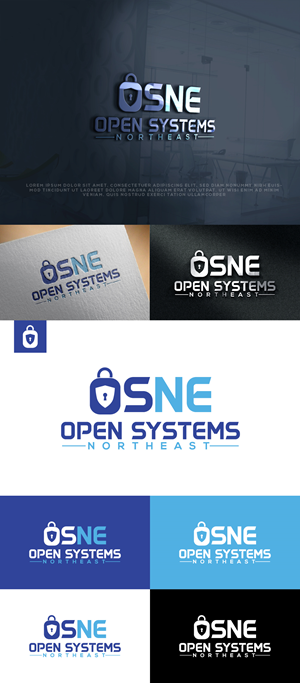 Logo Design by Ayub Zafar for Open Systems Northeast, Inc. | Design: #30491689