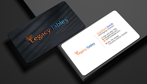 Design de Carte de Visite par Creations Box 2015 pour Legacy Tables, LLC | Design : #30482907