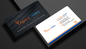Design de Carte de Visite par Creations Box 2015 pour Legacy Tables, LLC | Design : #30482919