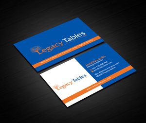 Design de Carte de Visite par Creations Box 2015 pour Legacy Tables, LLC | Design : #30484146