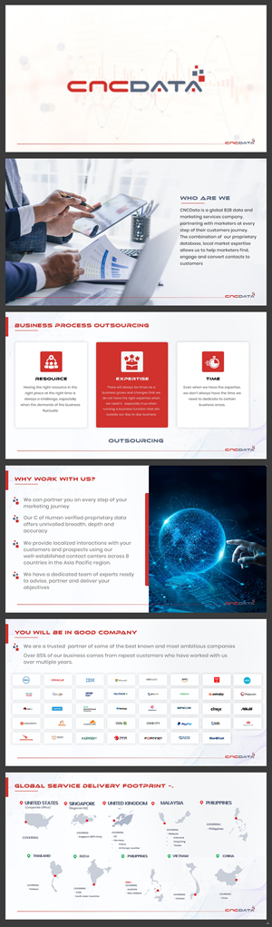 PowerPoint-Design von pb für CNCDATA ASIA PTE LTD | Design: #30485137