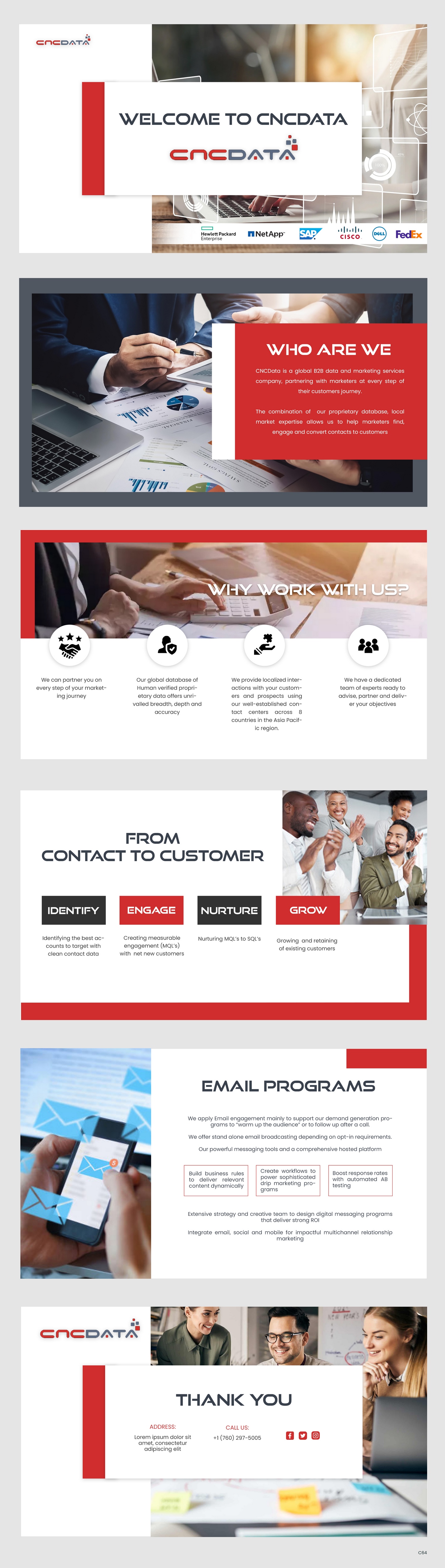 PowerPoint Design by pb for CNCDATA ASIA PTE LTD | Design #30485143
