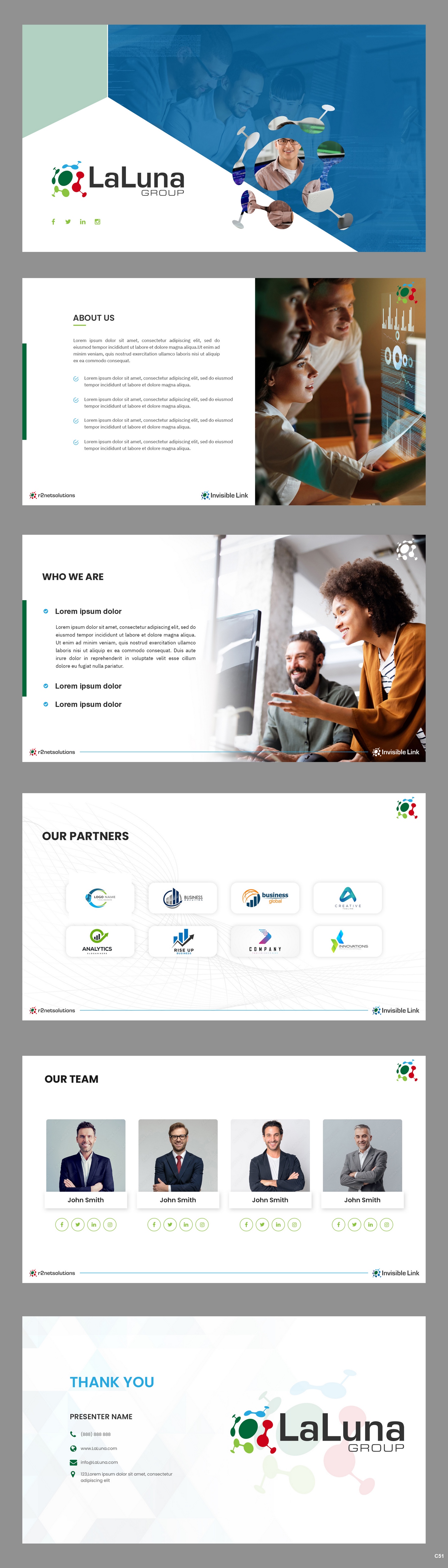 PowerPoint Design by pb for r2netsolutions | Design #30485173