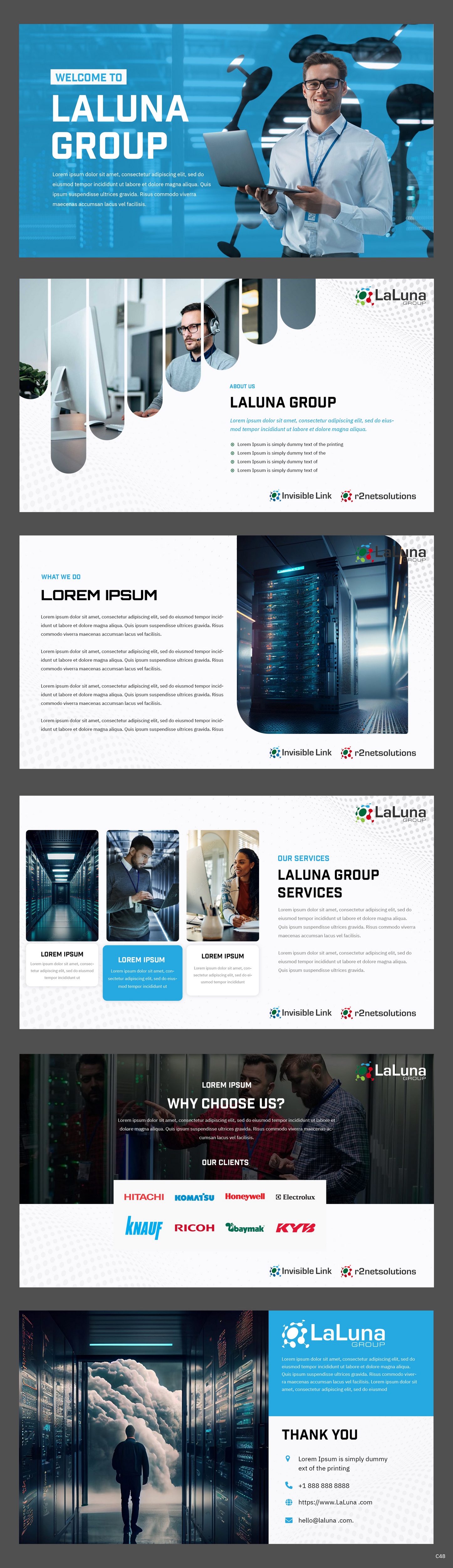 PowerPoint Design by pb for r2netsolutions | Design #30485175
