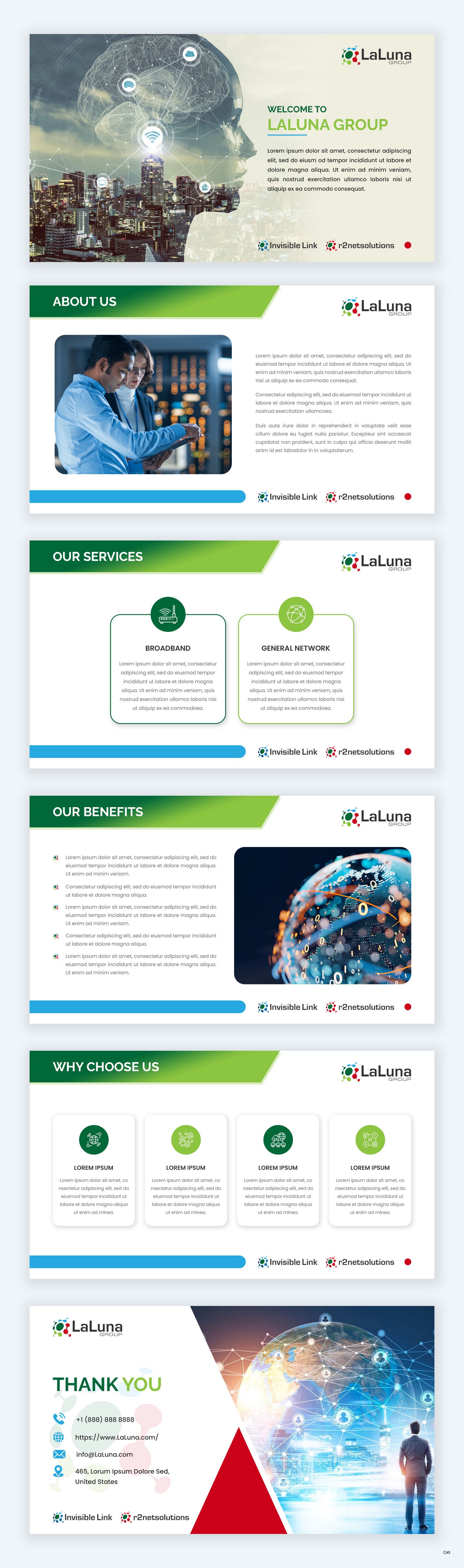 PowerPoint Design by pb for r2netsolutions | Design #30485176