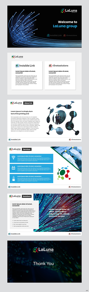 Design de PowerPoint par pb pour r2netsolutions | Design : #30485179