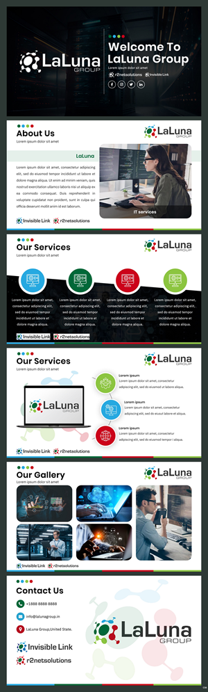 Design de PowerPoint par pb pour r2netsolutions | Design : #30485180
