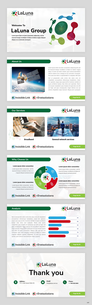 PowerPoint Design by pb