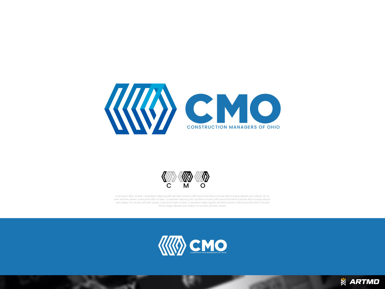 Logo Design by ARTMD for Construction Managers of Ohio | Design #30482217