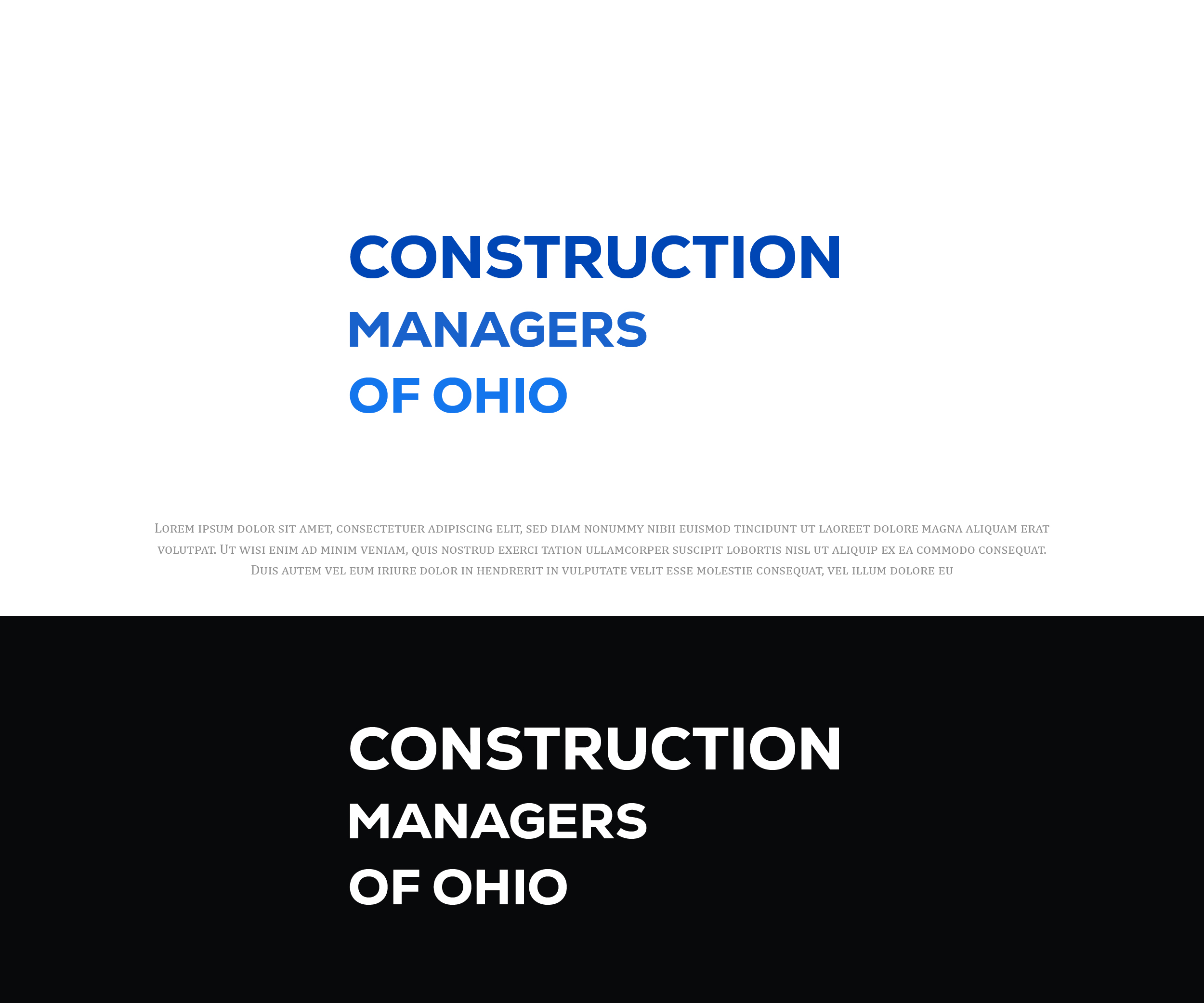 Logo Design by 99 Art.. for Construction Managers of Ohio | Design #30501938