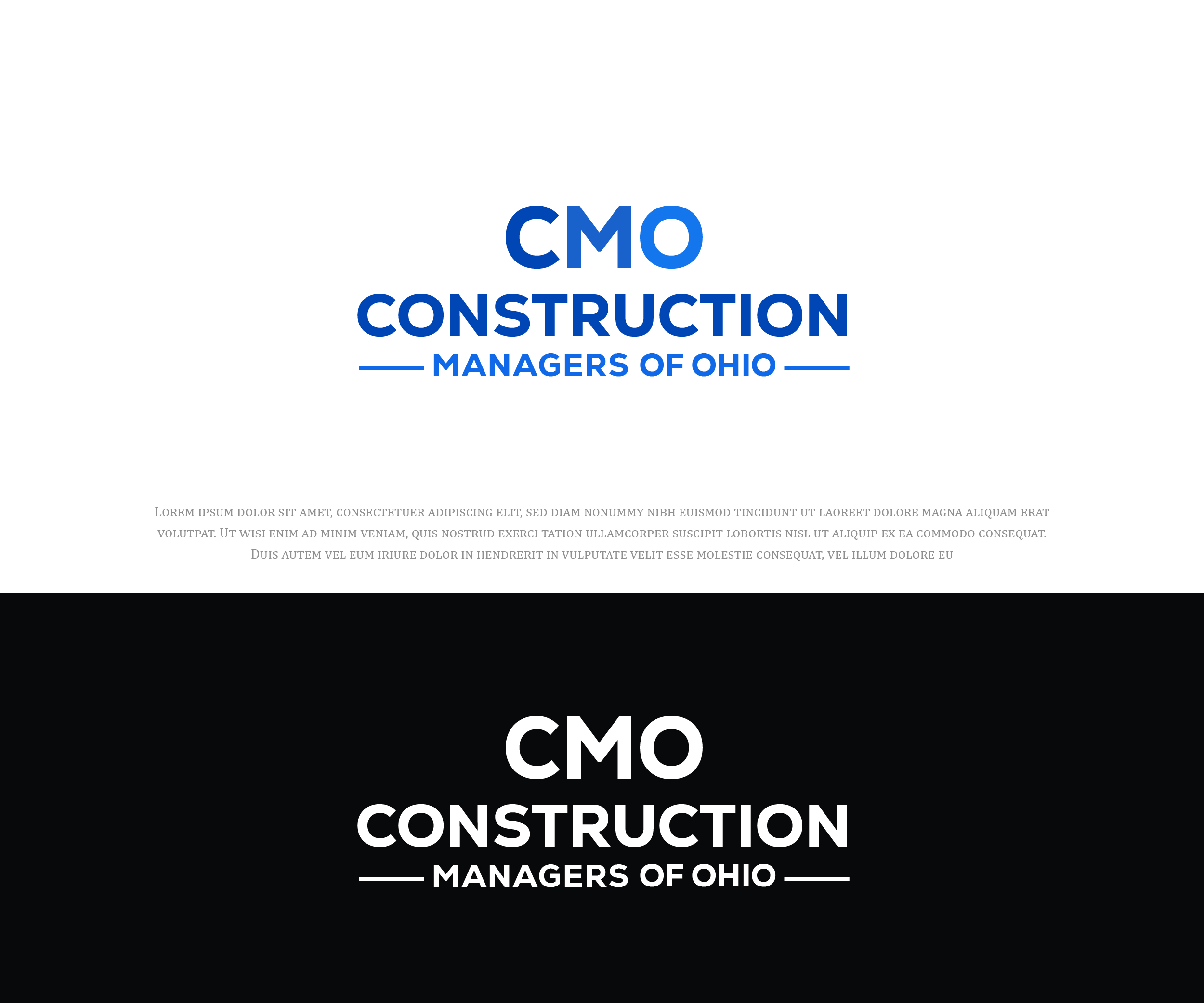 Logo Design by 99 Art.. for Construction Managers of Ohio | Design #30501951