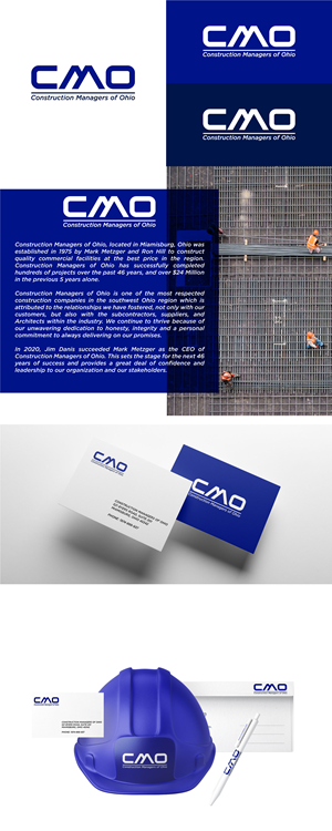 Logo-Design von Will M. für Construction Managers of Ohio | Design: #30487804