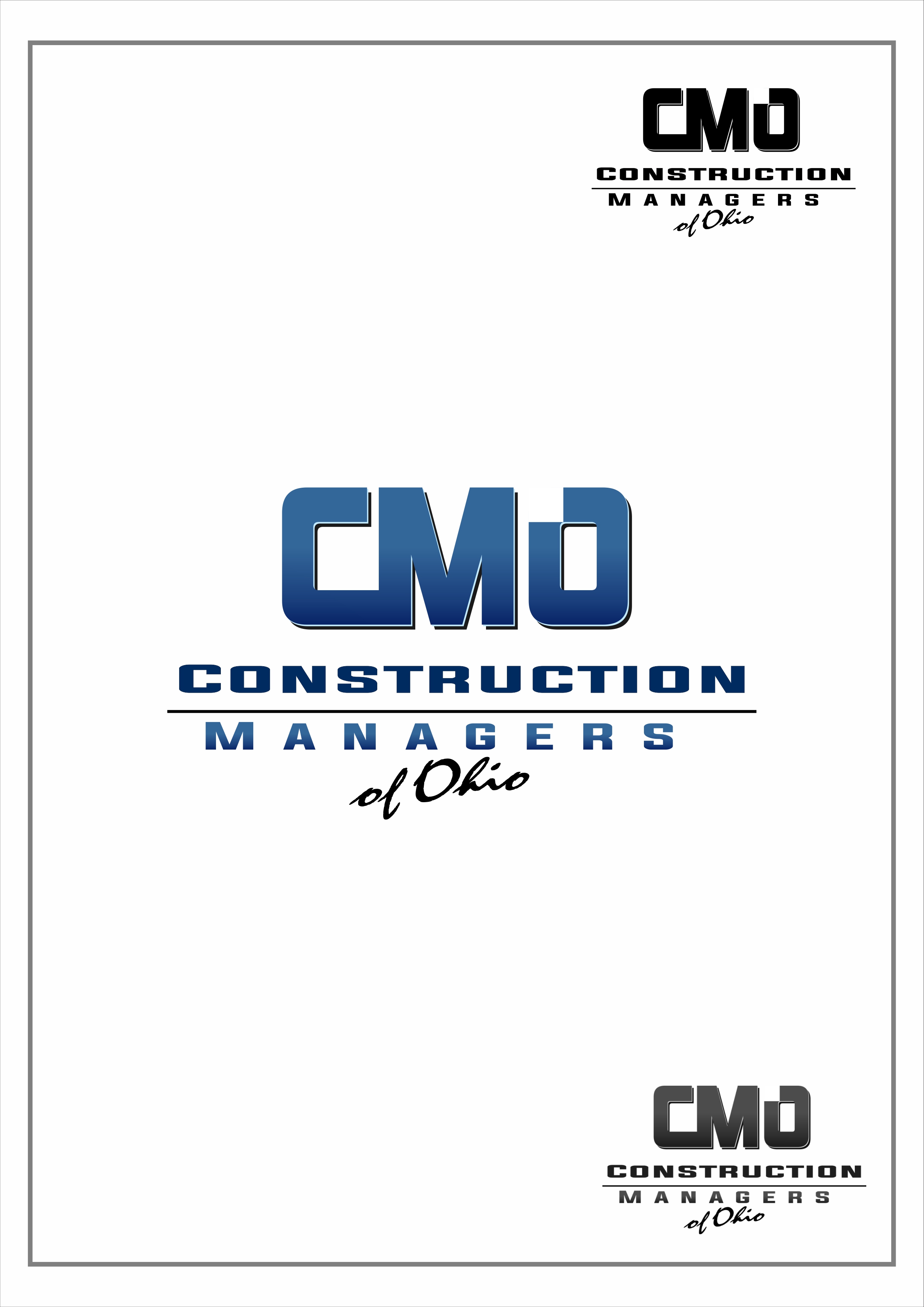 Logo Design by ERICKADESIVOS for Construction Managers of Ohio | Design #30490758