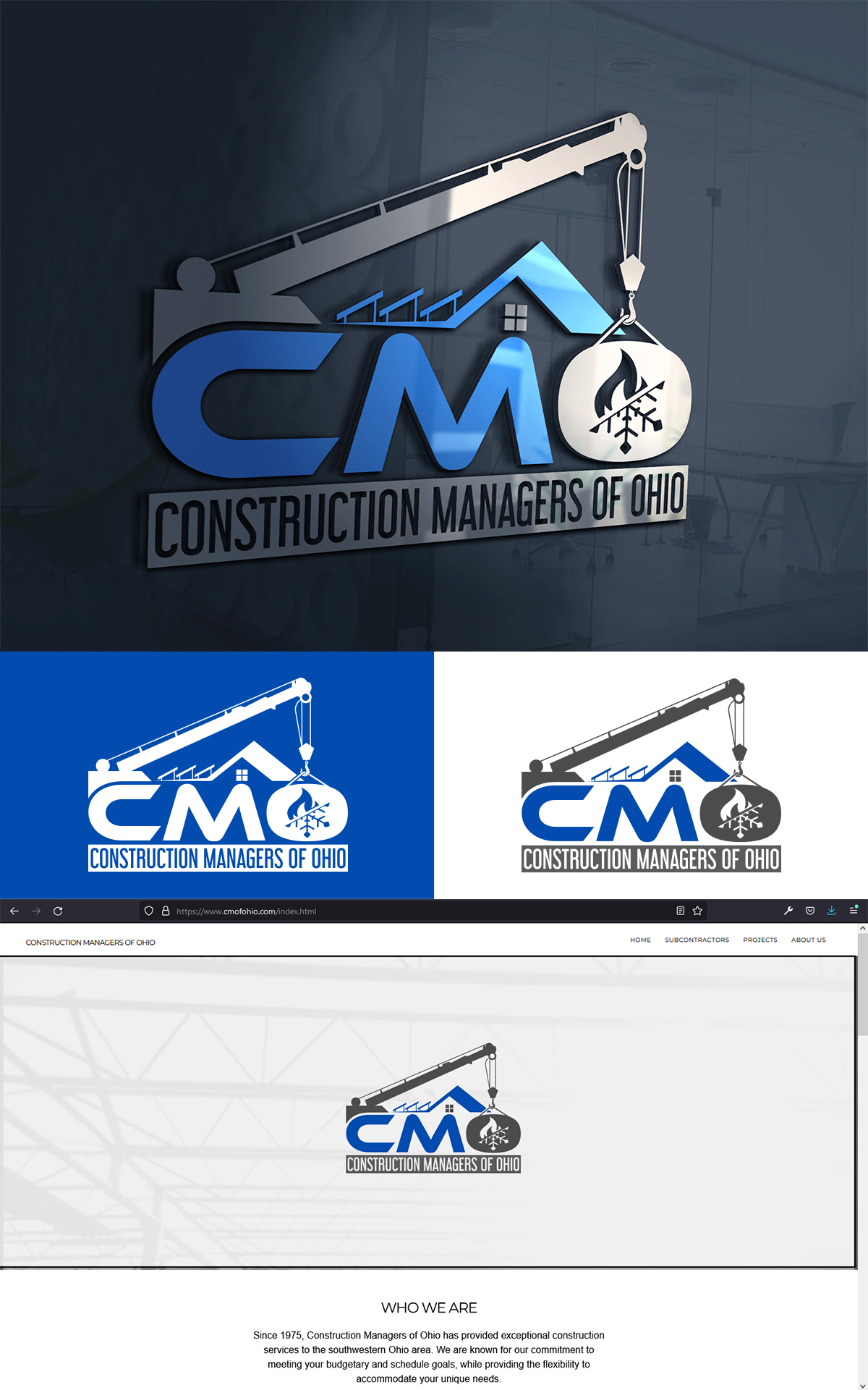 Logo Design by Imran_me for Construction Managers of Ohio | Design #30497543