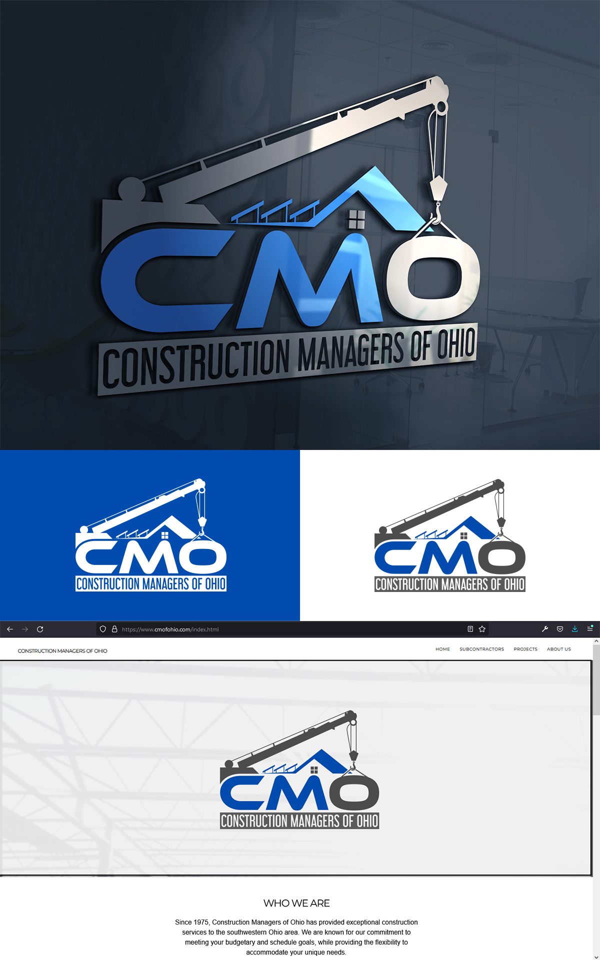 Logo Design by Imran_me for Construction Managers of Ohio | Design #30497580