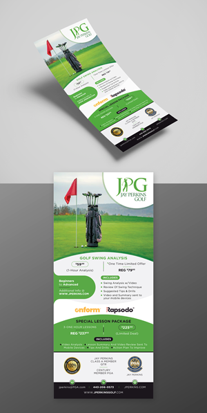 Flyer Design by KreativeMadz for Jay Perkins Golf | Design: #30493094