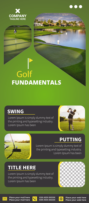 Diseño de Flyer por Designs By Justin King para Jay Perkins Golf | Diseño #30481101