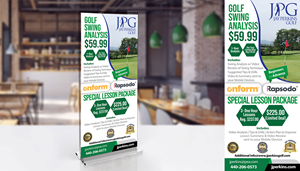 Diseño de Flyer por HAMDIYA para Jay Perkins Golf | Diseño #30486706