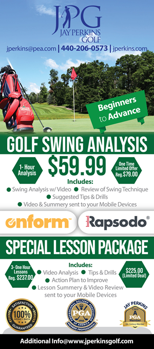 Flyer Design by HAMDIYA for Jay Perkins Golf | Design: #30486729