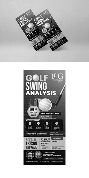 Diseño de Flyer por debdesign para Jay Perkins Golf | Diseño: #30493872