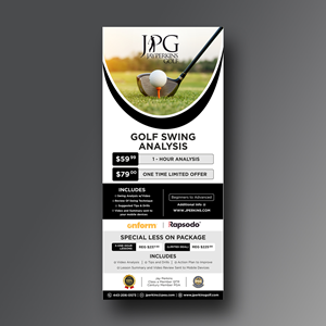 Diseño de Flyer por ecorokerz para Jay Perkins Golf | Diseño: #30499485