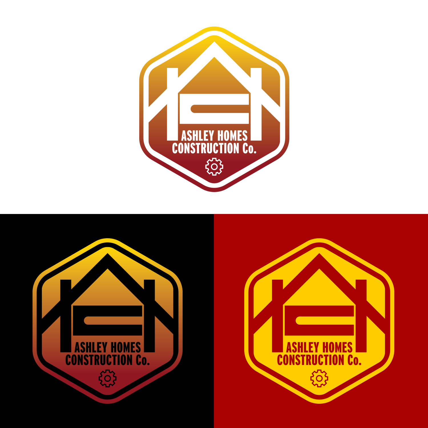 Logo Design by artheirz for Ashley Homes Construction Co LLC | Design #30489667